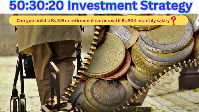 50:30:20 Investment Strategy: Can you build Rs 3.9 crore retirement corpus with salary of Rs 30,000?