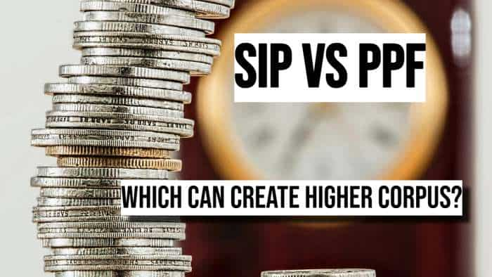 SIP vs PPF: Rs 1.2 lakh per year investment for 15 years; which can create higher corpus?