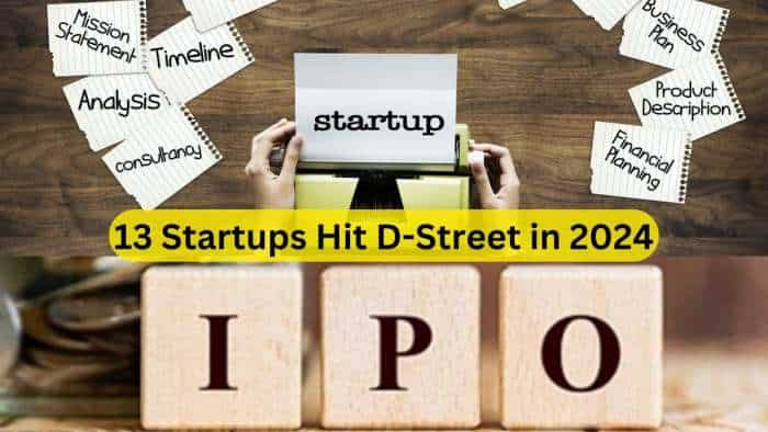 13 startups hit D-Steet in 2024; know which company raised highest funding via IPO, subscription rate and listing gain