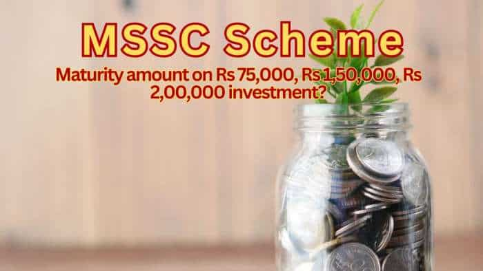 MSSC: What maturity amount will you get by investing Rs 75,000, Rs 1,50,000, Rs 2,00,000 in this women-centric scheme