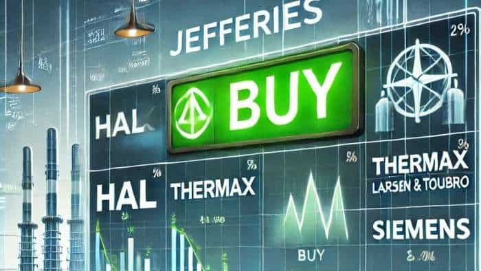 Jefferies recommends buying largecap scrips; L&amp;T, HAL, Siemens and more