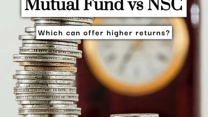 Mutual Fund vs NSC: Which can produce higher returns on Rs 7,50,000 lakh investment in 5 years?