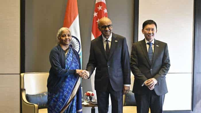  Finance Minister meets Singapore President, discusses comprehensive strategic partnership 