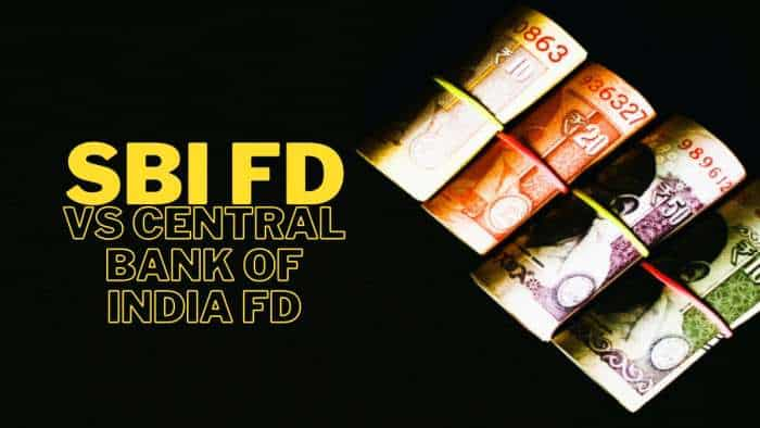 SBI 5-year FD vs Central Bank of India 5-year FD: Which can give higher monthly payouts to senior citizens on Rs 5,55,555, Rs 9,99,999 and Rs 12,12,121 investments?