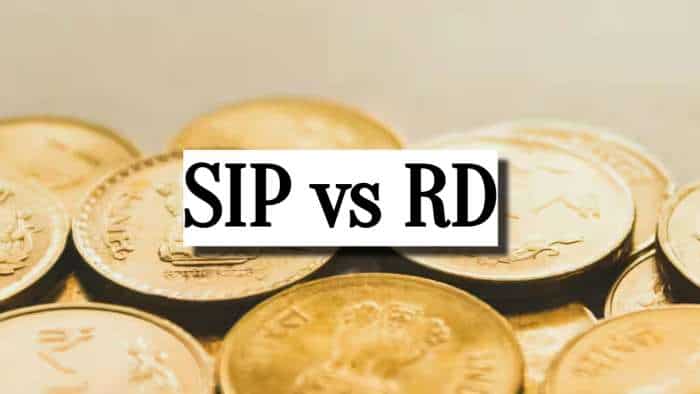  SIP vs RD: Which can offer higher returns on Rs 3,900 monthly investment over 5 years? 