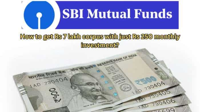 SBI JanNivesh SIP: How to get over Rs 7 lakh corpus with just Rs 250 monthly investment?