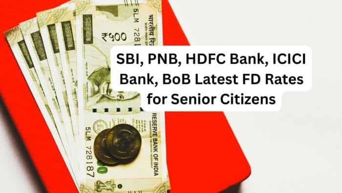 SBI, PNB, HDFC Bank, ICICI Bank, BoB Latest FD Rates: Here&#039;s what senior citizens can get on Rs 3,00,000 investment in 1-year, 3-year, 5-year and 10-year tenures