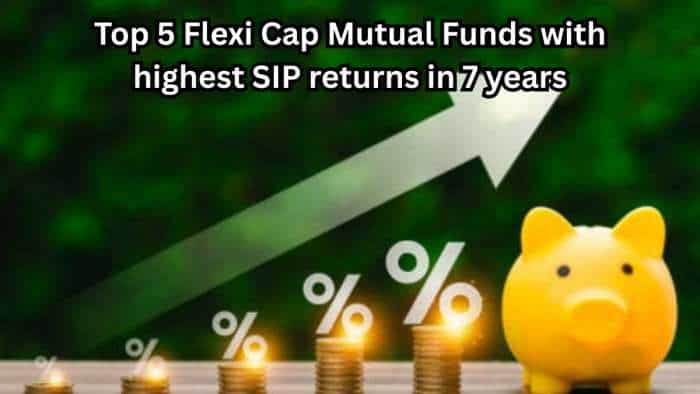  Top 5 Flexi Cap Mutual Funds with highest returns in 7 years: Rs 3.5 lakh one time investment in No. 1 fund has grown to Rs 12.96 lakh 