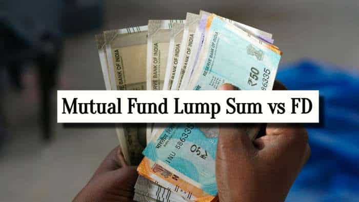 Mutual Fund Lump Sum vs FD: Which can offer higher returns on Rs 10,00,000 in 10 years?