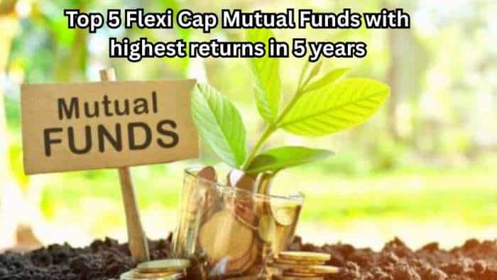 Top 5 Flexi Cap Mutual Funds with Highest Returns in 5 Years: Rs 4.5 lakh one time investment in No. 1 fund has grown to Rs 20.84 lakh