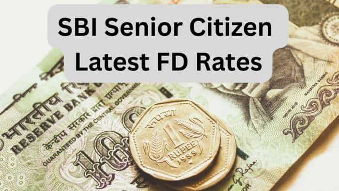  SBI Senior Citizen Latest FD Rates: Know your maturity amount on Rs 2,50,000, Rs 3,50,000, and Rs 4,50,000 investments in 1-year, 3-year, and 5-year tenures 