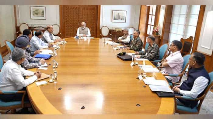  PM Modi holds meeting with Rajnath Singh, Jaishankar, NSA, CDS, service chiefs 