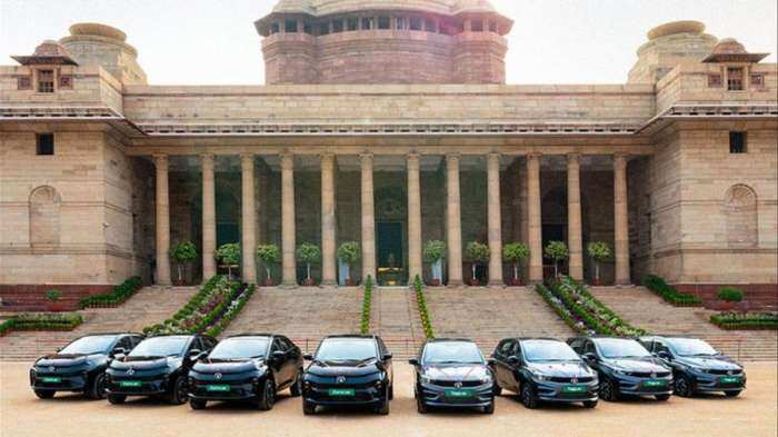 TATA.ev delivers Curvv.ev and Tiago.ev to Rashtrapati Bhawan, strengthening commitment to Atmanirbhar Bharat and sustainable mobility