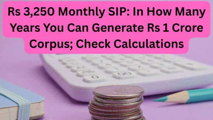  Power of Rs 3,250 SIP: In how many years you can generate Rs 1,00,00,000 corpus with just Rs 3,250 monthly investment? Check calculations 