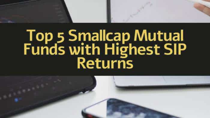  Top 5 Smallcap Mutual Funds with Highest SIP Returns: Rs 15,000 monthly investment in No. 1 fund has grown to Rs 20.17 lakh in just 5 years 