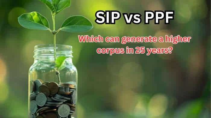 SIP vs PPF with Rs 1,45,000/year investment: Which can generate a higher corpus in 25 years?