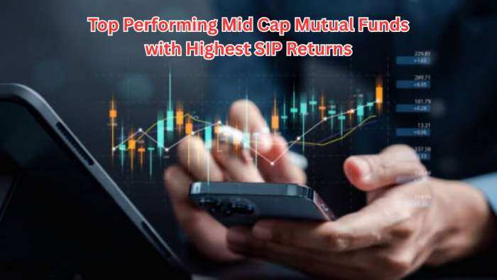 Top Performing Mid Cap Mutual Funds with Highest SIP Returns: Rs 25,000 monthly investment in No. 1 fund has grown to Rs 60.18 lakh in 7 years