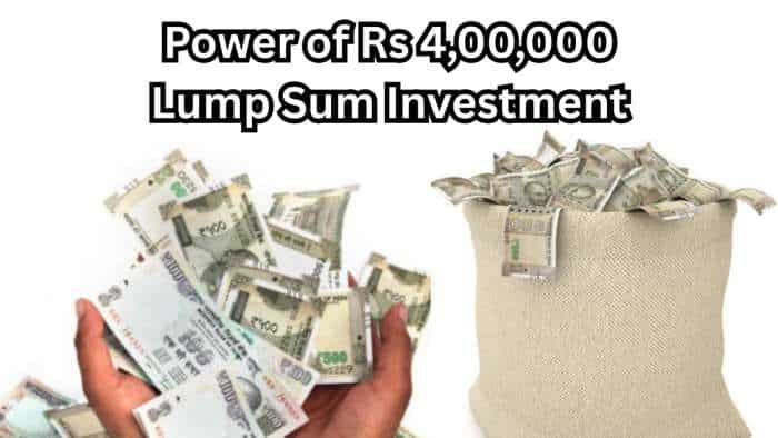  Power of Rs 4,00,000 Lump Sum: In how many years can you generate Rs 1 crore corpus with one-time investment of Rs 4 lakh? 