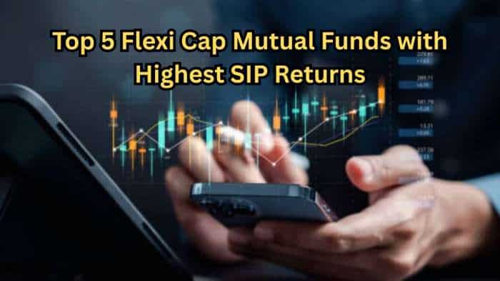  Top 5 Flexi Cap Mutual Funds with Highest SIP Returns: Rs 25,000 monthly investment in No. 1 fund has jumped to Rs 13.48 lakh in just 3 years 