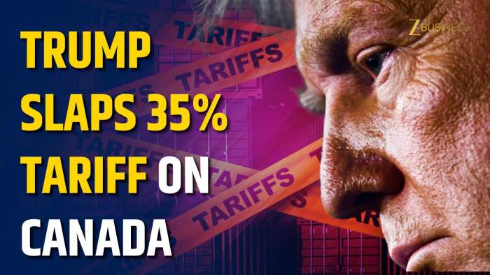  Trump Announces 35% Tariff on Canadian Imports, Citing Fentanyl and Trade Deficit 