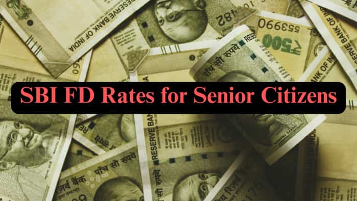 SBI FD Rates for Senior Citizens: Know maturity amount on Rs 5.5 lakh and Rs 7.5 lakh investments for 1, 3, and 5-year tenures