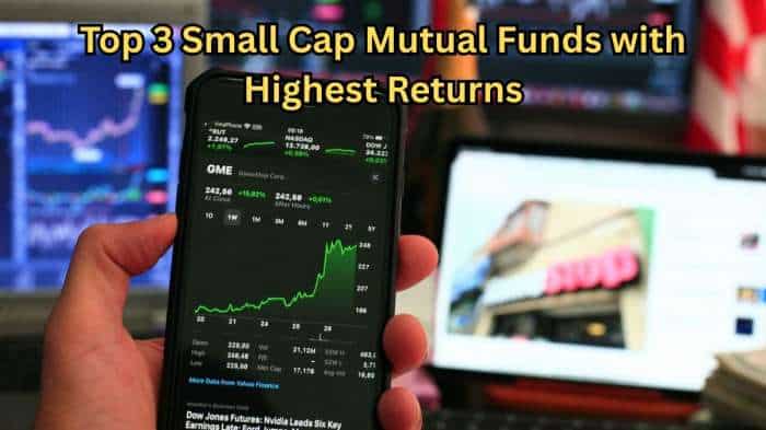  Top 3 Small Cap Mutual Funds with Highest SIP Returns: Rs 13,000 monthly investment in No. 1 fund has grown to Rs 16.96 lakh in just 5 years 