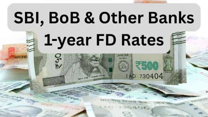  Rs 10,00,000 FD Deposit For 1-year: Compare interest rates from banks like SBI, BoB, Canara Bank, HDFC Bank, ICICI Bank for general citizens 