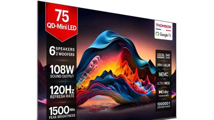 Thomson launches Mini LED TV series in India: Dolby vision, 108W audio, starting Rs 61,999