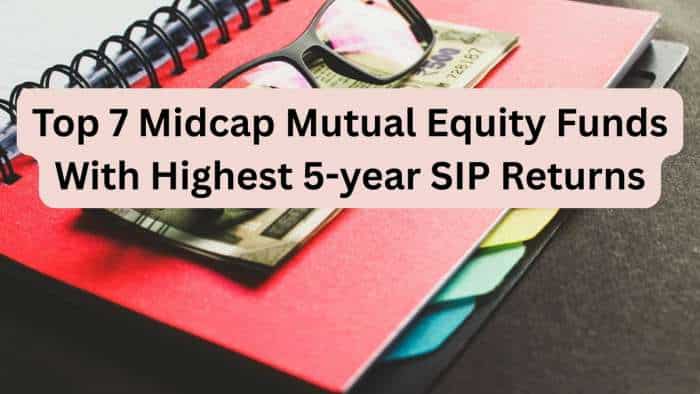Top 7 midcap mutual funds with highest 5-year SIP returns; top fund has given over 30% returns