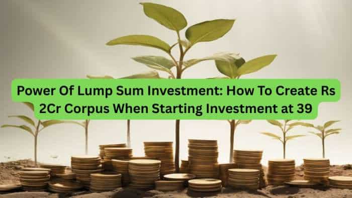 Age 39 years and want to create Rs 2,16,07,697 retirement corpus? Know how much lump sum amount you need to invest in mutual funds to achieve this goal