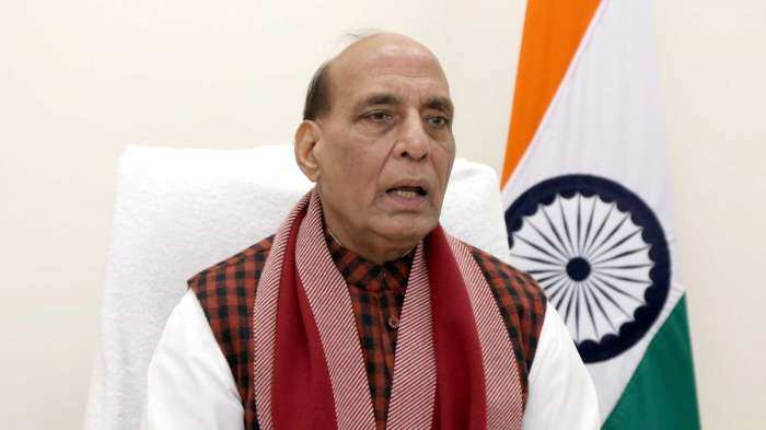 Rajnath Singh lays foundation stone of Rs 1,800 crore-BEML rail coach unit in MP&#039;s Raisen
