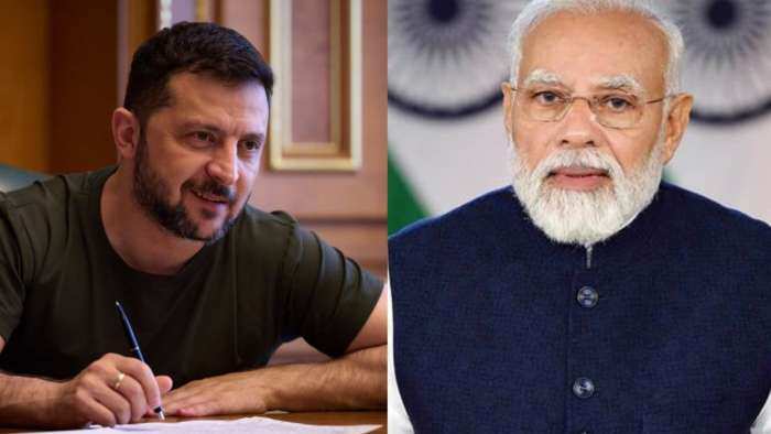 PM Modi speaks with Ukrainian President Zelenskyy; both leaders discuss Russia conflict, peace efforts