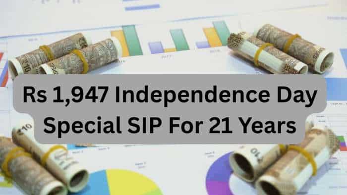 Rs 1,947 Independence Day Special SIP For 21 Years: How much corpus can you achieve by 100th Independence Day at an annualised return of 12-15%? See calculations