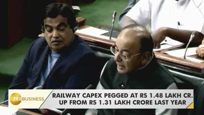 Railway Budget: FM Arun Jaitley allocates Rs1.48 lakh cr for railways, promises Wi-Fi, CCTVs