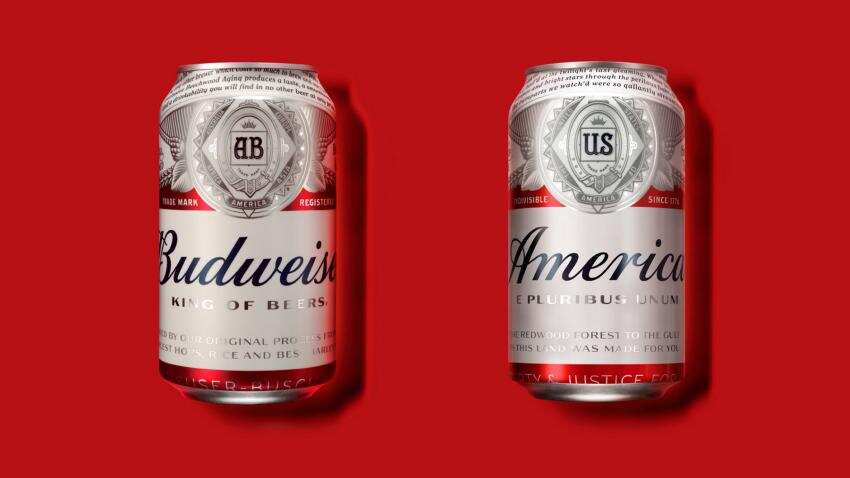 Budweiser renames itself ''America'' to inspire drinkers Budweiser renames itself ''America'' to inspire drinkers