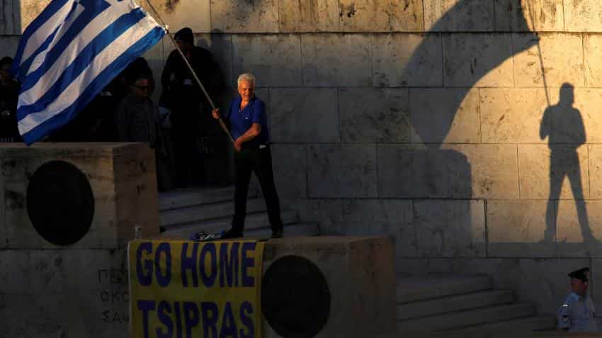 Central Bank of Greece calls for debt relief in the wake of stringent austerity measures Central Bank of Greece calls for debt relief in the wake of stringent austerity measures