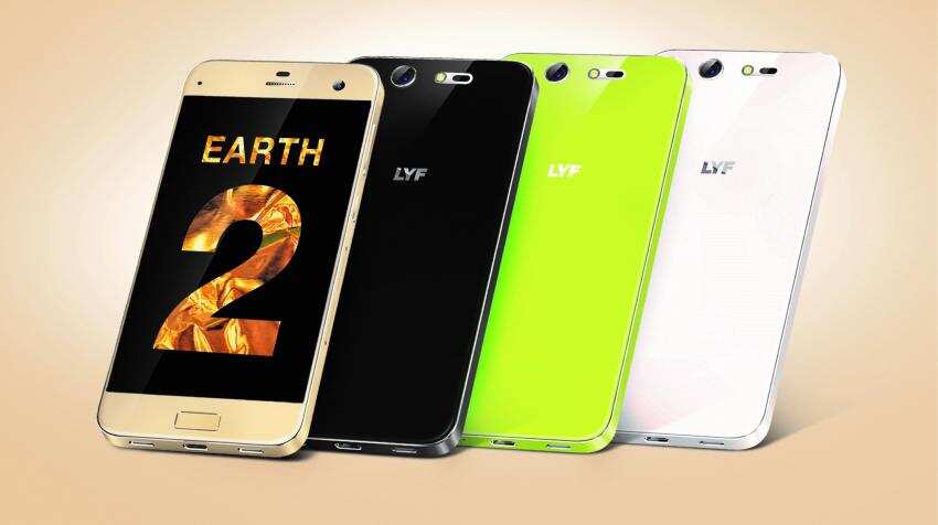 LYF Earth 2 smartphone with retina scan launched in India
