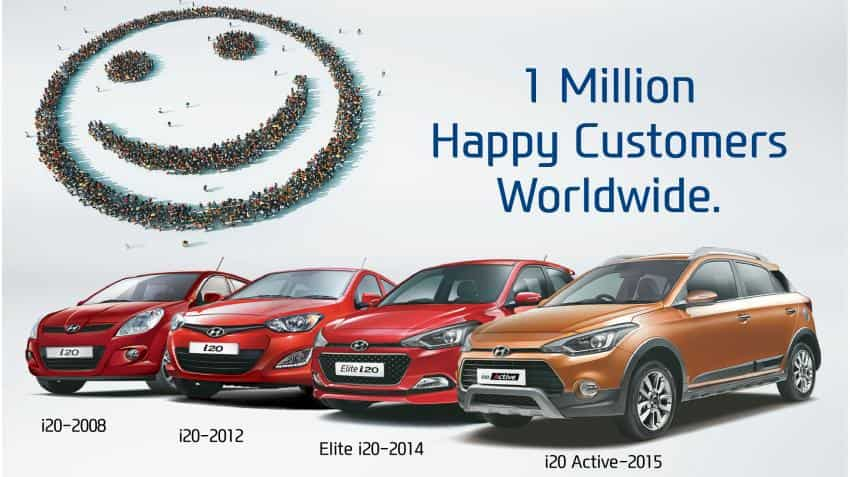 Hyundai i20 model sales cross 10-lakh units mark