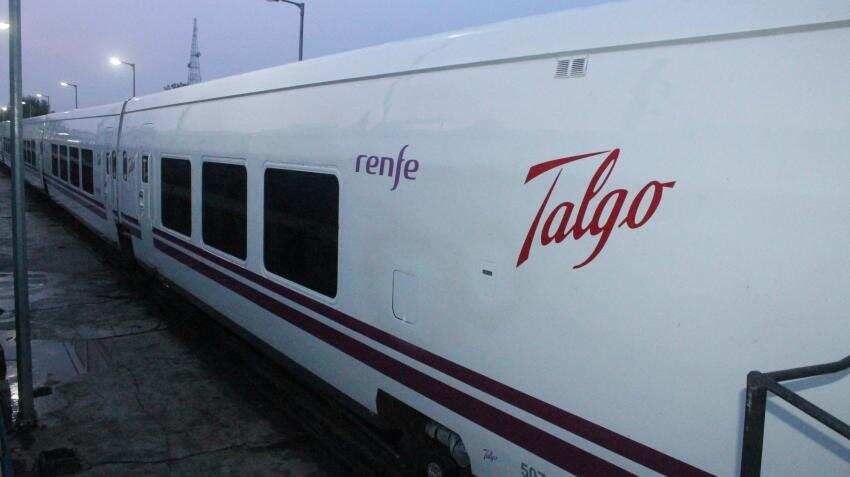 Talgo train reaches Mumbai; delayed due to heavy rains