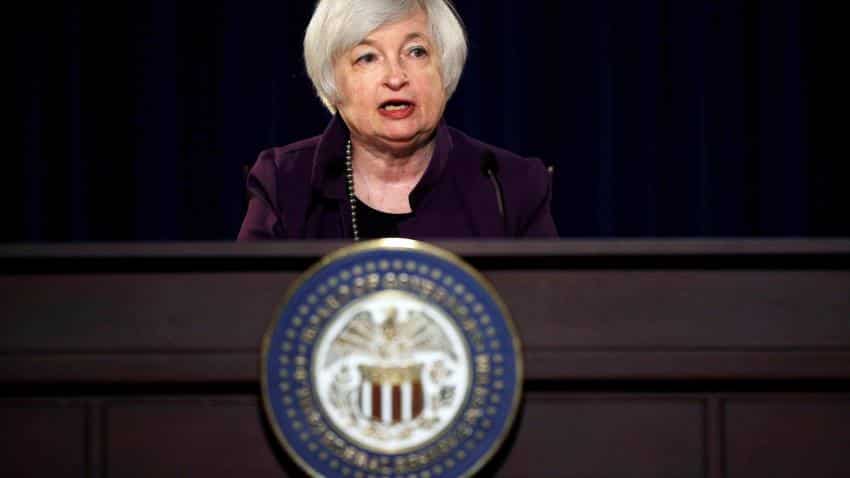 Yellen's case for rate hike boosts dollar, stocks surrender gains Yellen's case for rate hike boosts dollar, stocks surrender gains