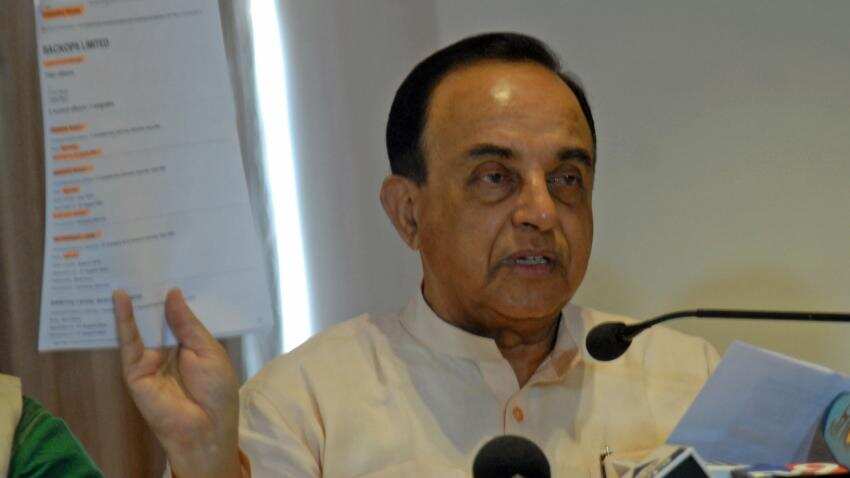 Stay all operations of GSTN, Subramanian Swamy writes to PM Modi