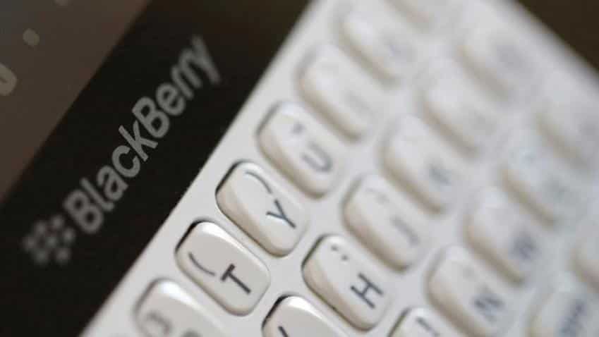 BlackBerry exits smartphone design with outsourcing plan; shares up 4%
