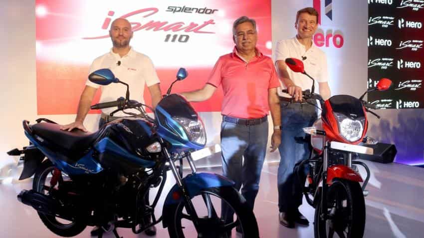 Hero MotoCorp sales up 11% in September; stock up nearly 1%