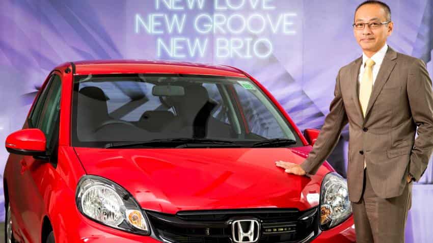 Honda Cars India introduces new Brio at Rs 4.69 lakh Honda Cars India introduces new Brio at Rs 4.69 lakh