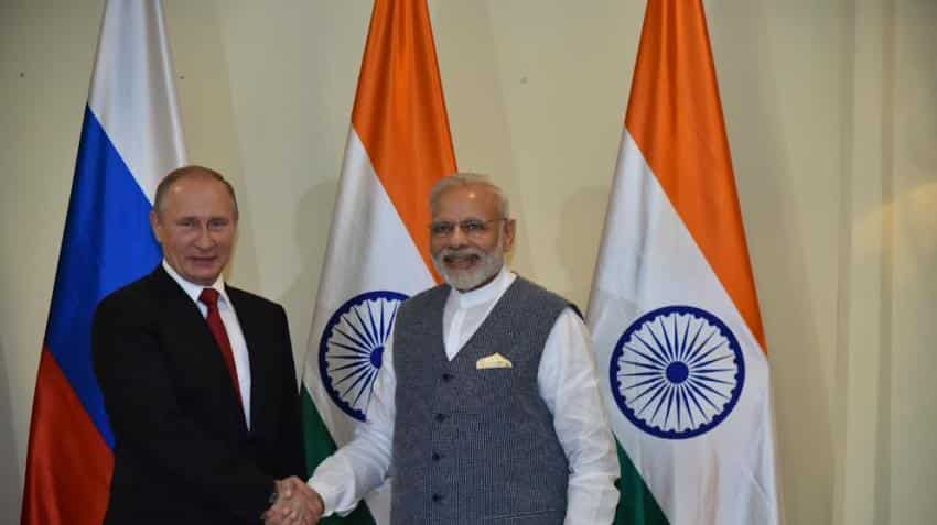 PM Modi, Putin set to sign energy, defence deals PM Modi, Putin set to sign energy, defence deals