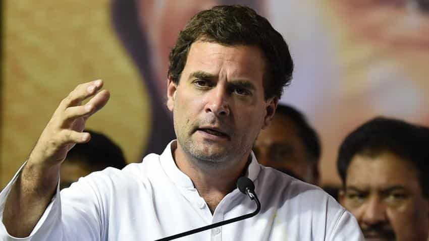 Rahul Gandhi demands 18% cap on GST tax rate 