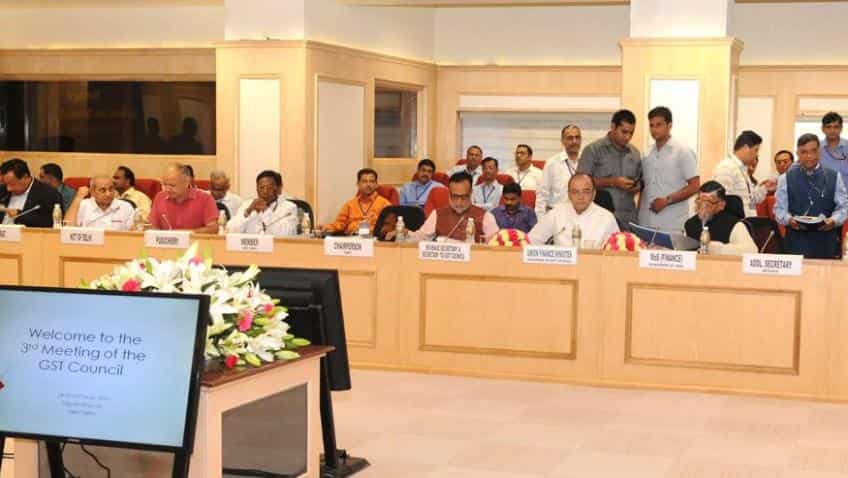 GST tax rate structure to be decided tomorrow: FM Jaitley GST tax rate structure to be decided tomorrow: FM Jaitley