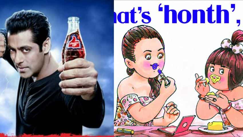 Brand Mascots vs celebrity endorsements: At 50, Salman Khan has aged but Amul girl hasn't Brand Mascots vs celebrity endorsements: At 50, Salman Khan has aged but Amul girl hasn't