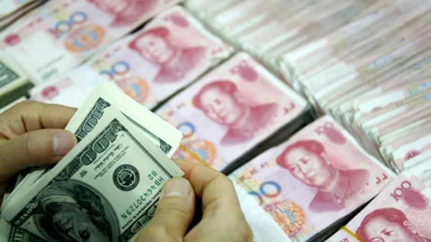 China weakens yuan-dollar rate beyond landmark 6.8 level China weakens yuan-dollar rate beyond landmark 6.8 level