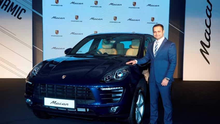 Porsche launches latest sports car Macan priced at Rs 76.84 lakh Porsche launches latest sports car Macan priced at Rs 76.84 lakh